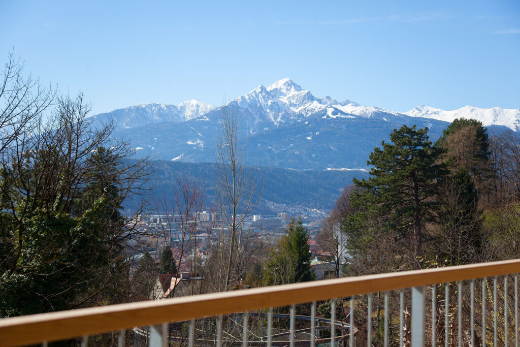 Ausblick vom Animahl auf Innsbruck und Umgebung